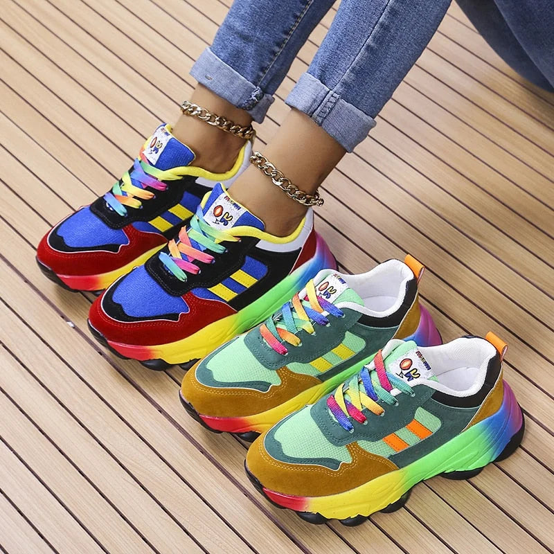 Opaline - Baskets Orthopédiques Colorées Et Respirantes