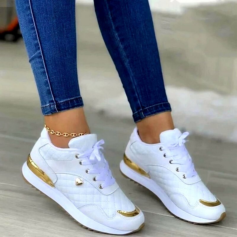 Flavienne - Sneakers Avec Imprimé Floral Pour Un Look Unique