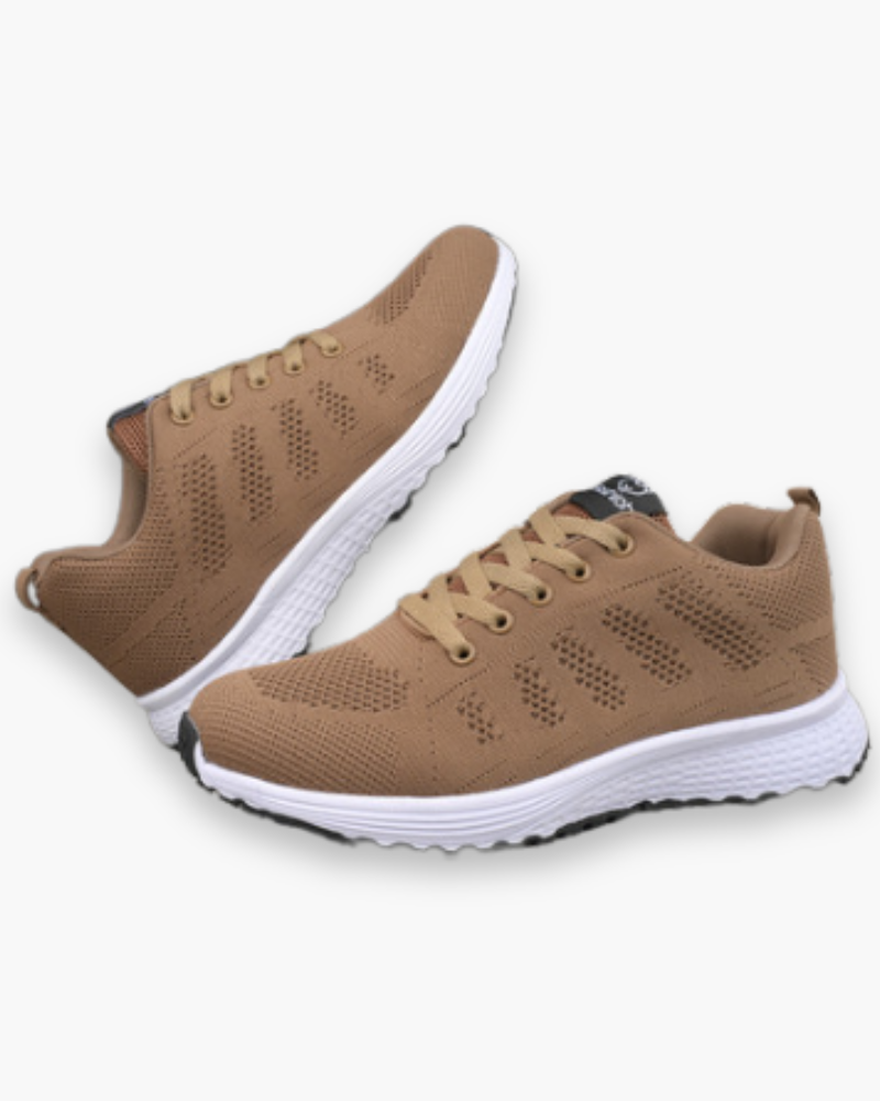 Baskets légères à lacets pour femme | Souples et respirantes