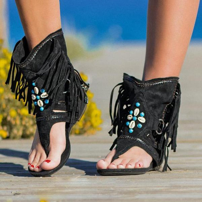 Sandales Bohèmes pour Femme | Look Tendance Été