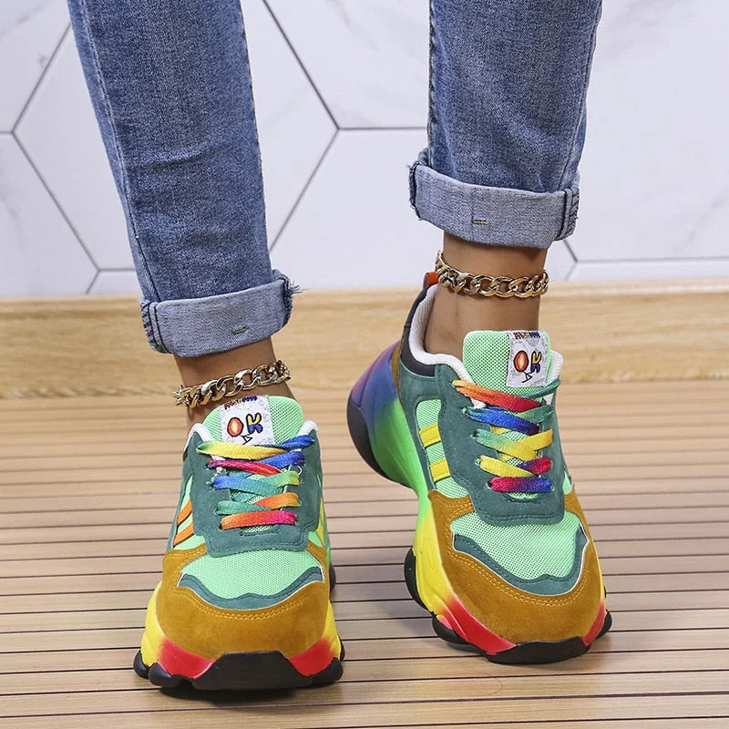 Opaline - Baskets Orthopédiques Colorées Et Respirantes